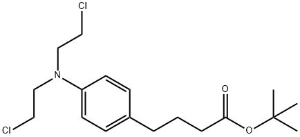 chlorambucil-tertiary butyl ester Struktur