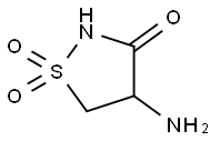 3-Isothiazolidinone,4-amino-,1,1-dioxide(6CI) Struktur