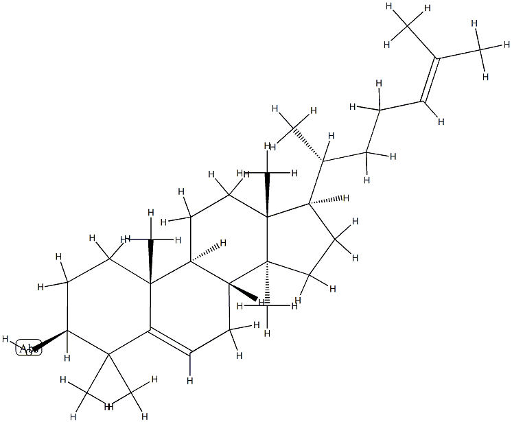 cucurbita-5,24-dien-3-ol Struktur