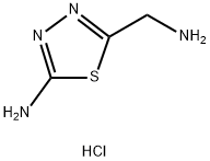 1,3,4-thiadiazole-2-methanamine, 5-amino- Struktur