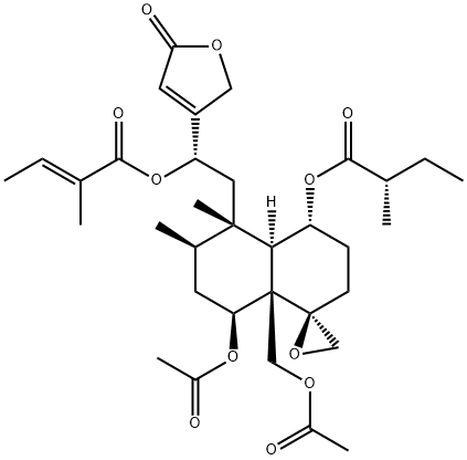 Ajugamarin H1 Struktur