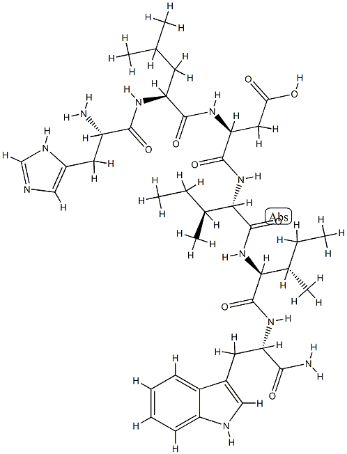 endothelin (16-21) amide Struktur