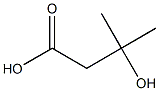 β-Hydroxyisovaleric Acid-d8 Struktur