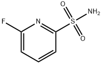 2-Pyridinesulfonamide,6-fluoro-(9CI) Struktur