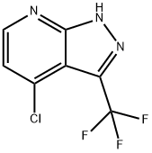 4-chloro-3-(trifluoromethyl)-1H-pyrazolo[3,4-b]pyridine(WXFC0588) Struktur