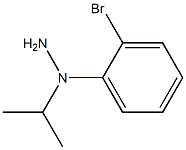 (1-(2-bromophenyl)propan-2-yl)hydrazine Struktur