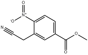 Methyl 3-(Cyanomethyl)-4-Nitrobenzoate(WXC04168) Struktur