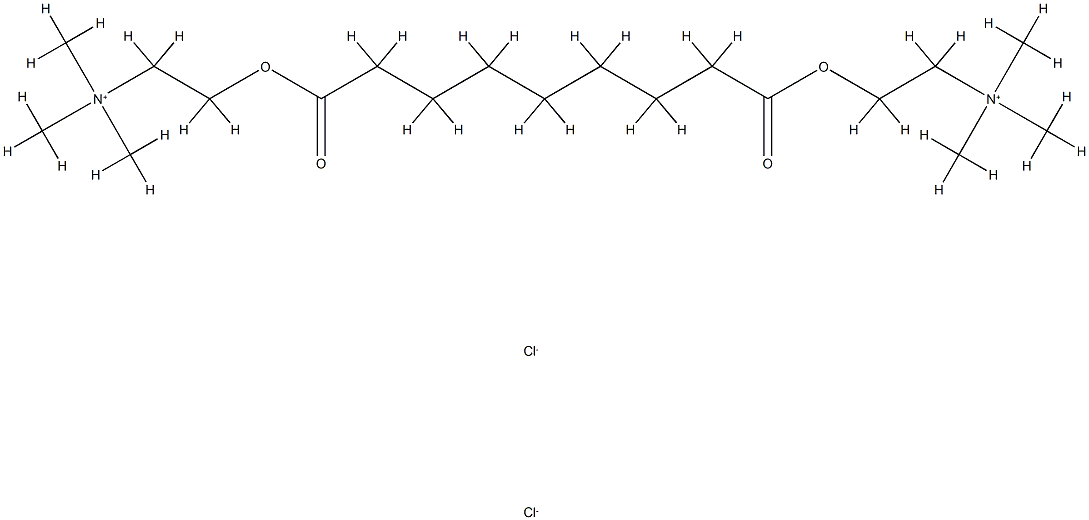 azelainylcholine Struktur