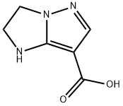 1H-Imidazo[1,2-b]pyrazole-7-carboxylicacid,2,3-dihydro-(9CI) Struktur