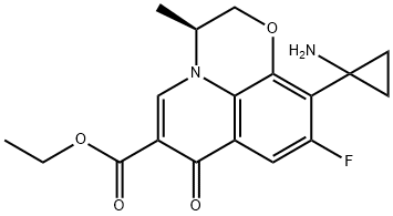 Pazufloxacin Struktur