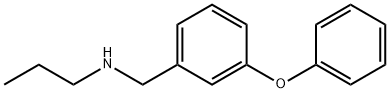 [(3-phenoxyphenyl)methyl](propyl)amine Struktur