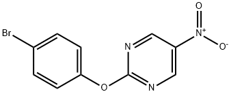 2-(4-broMophenoxy)-5-nitropyriMidine Struktur