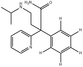 Despropyl Disopyramide-d5 Struktur