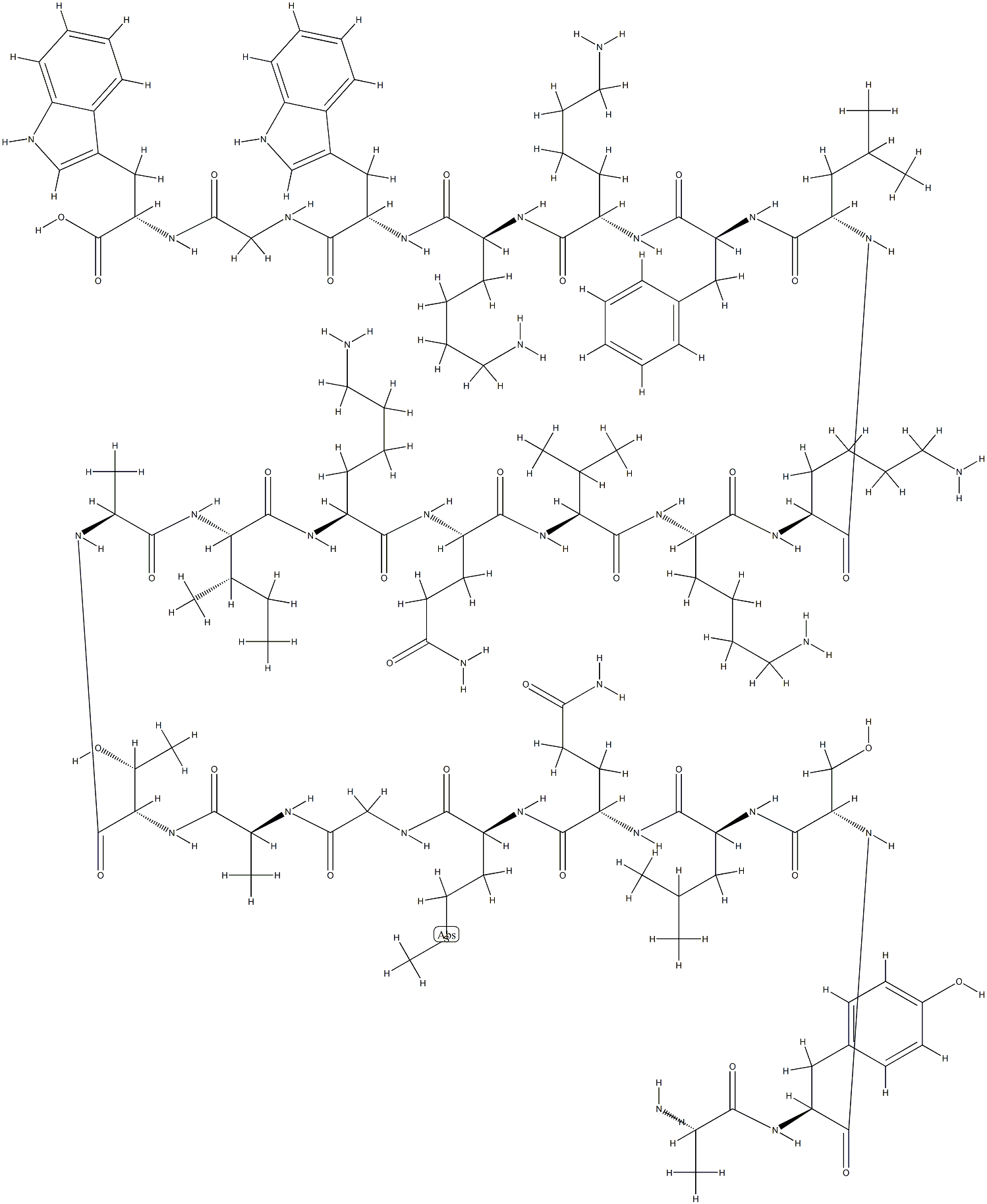 plantaricin A Struktur