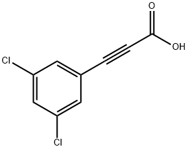 (3,5-DICHLORO-PHENYL)-PROPYNOIC ACID(WX191411) Struktur