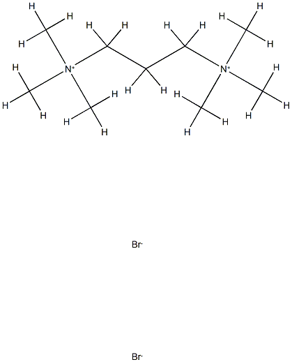 1,3-Bis(trimethylaminio)propane·2bromide Struktur