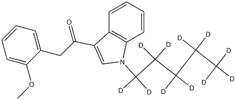 JWH 250-d11 Struktur