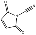 1H-Pyrrole-1-carbonitrile,2,5-dihydro-2,5-dioxo-(9CI) Struktur