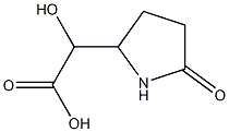 1H-Pyrrole-2-aceticacid,tetrahydro--alpha--hydroxy-5-oxo-(9CI) Struktur