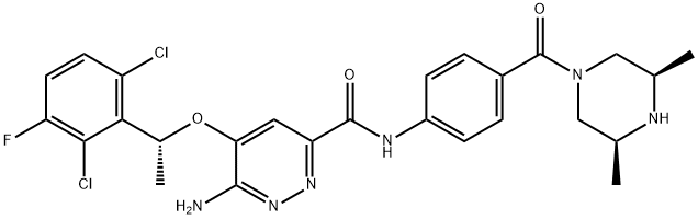 Ensartinib (X-396) Struktur