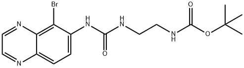 N-tert-Butyloxycarbonyl Hydroxy BriMonidine Struktur