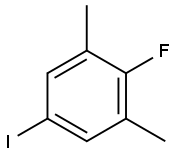 2-Fuoro-5-iodo-1,3-dimethylbenzene Struktur