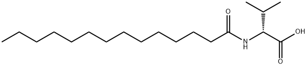 N-Butadecanoyl-D-valine Struktur