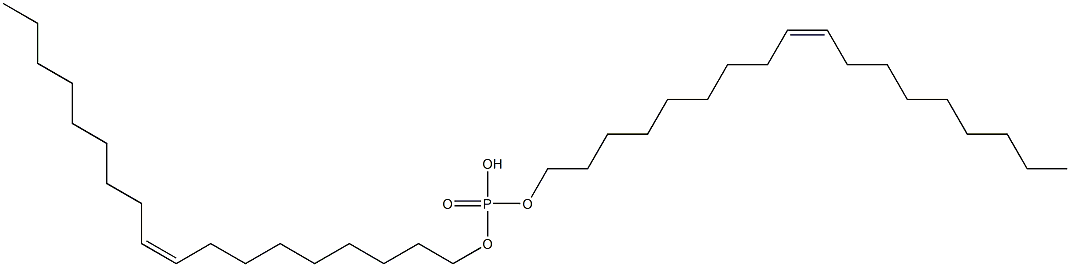 磷酸氫(Z,Z)-9-十八烯酯 結(jié)構(gòu)式