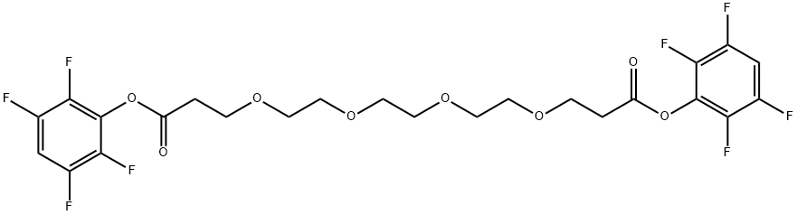 TFP-PEG4-TFP Struktur