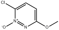 3-Chloro-6-methoxypyridazine 2-oxide Struktur