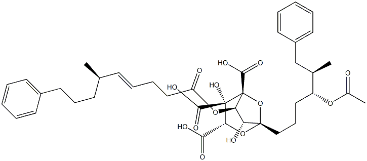 zaragozic acid C Struktur