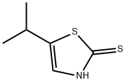 2(3H)-Thiazolethione,5-(1-methylethyl)-(9CI) Struktur