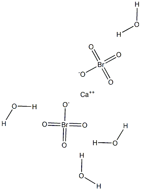 tetraaquacalcium perbromate Struktur