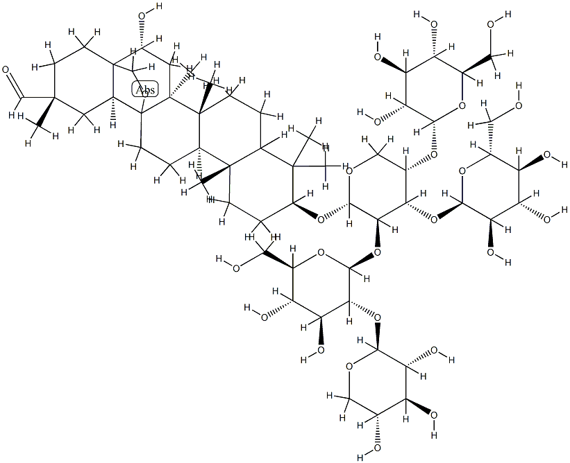 ardipusilloside II Struktur