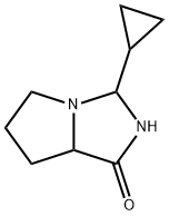 1H-Pyrrolo[1,2-c]imidazol-1-one,3-cyclopropylhexahydro-(9CI) Struktur