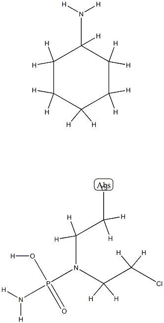 PHOSPHORAMIDEMUSTARD Struktur