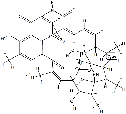 31-homorifamycin W Struktur