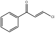 (E)-β-Chloroacrylophenone Struktur