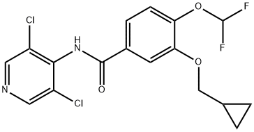 Roflumilast Structure