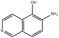 5-Isoquinolinol,6-amino-(9CI) Struktur