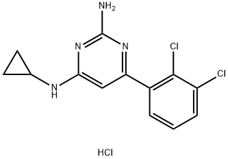 TH588 (hydrochloride) Struktur