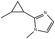 1H-Imidazole,1-methyl-2-(2-methylcyclopropyl)-(9CI) Struktur