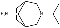 3-Azabicyclo[3.2.1]octan-8-amine,3-(1-methylethyl)-(9CI) Struktur