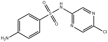 sulfachlorpyrazine Struktur