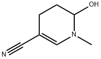 3-Pyridinecarbonitrile,1,4,5,6-tetrahydro-6-hydroxy-1-methyl-(9CI) Struktur