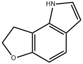 7,8-dihydro-1H-furo[2,3-g]indole Struktur