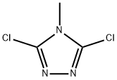 4H-1,2,4-Triazole,3,5-dichloro-4-methyl-(9CI) Struktur