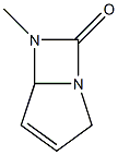 1,6-Diazabicyclo[3.2.0]hept-3-en-7-one,6-methyl-(9CI) Struktur