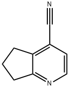 5H-Cyclopenta[b]pyridine-4-carbonitrile,6,7-dihydro-(9CI) Struktur