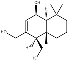 12-hydroxy-6-epi-albrassitriol Struktur